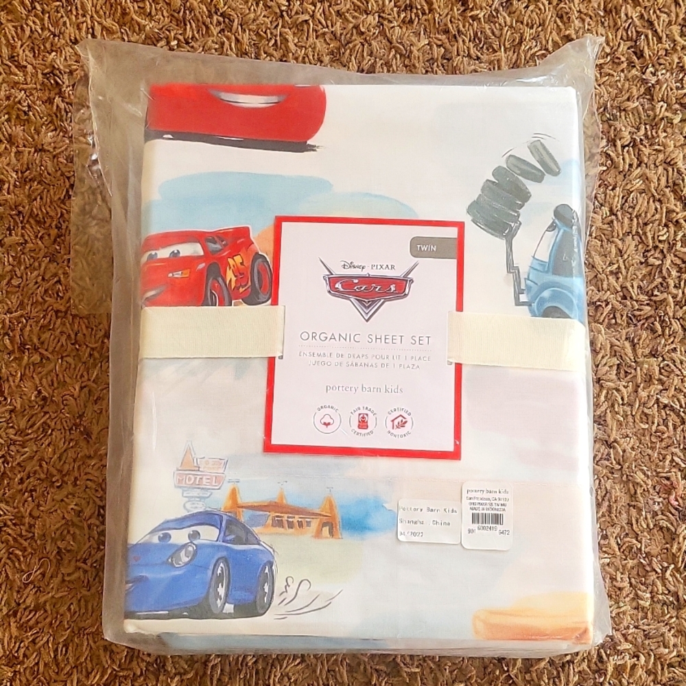 Disney and Pixar Cars Organic Sheet Set & Pillowcases